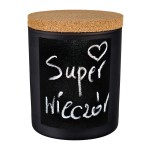 Świeca sojowa - Kreatywna etykieta