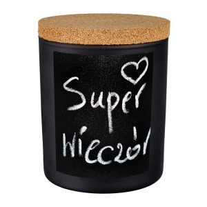 Świeca sojowa - Kreatywna etykieta