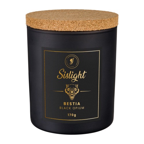 Świeca sojowa zapachowa Black Opium Bestia Sislight