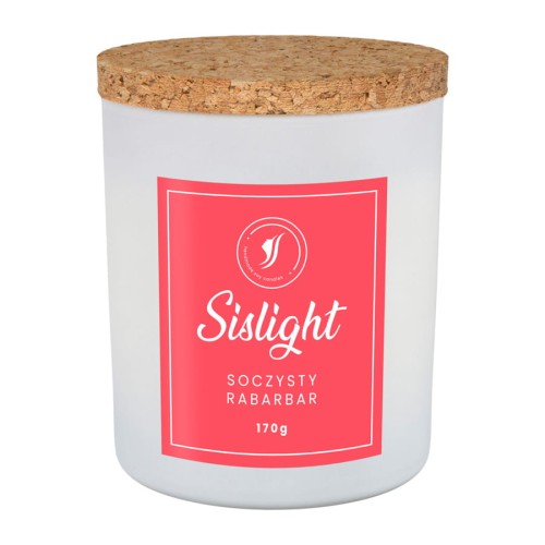 Świeca sojowa zapachowa Soczysty rabarbar Sislight
