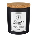 Świeca sojowa - Limonka, Bazylia, Mandarynka