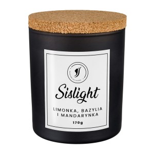 Świeca sojowa - Limonka, Bazylia, Mandarynka