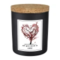 Sislight Świeca na Walentynki All you need is LOVE