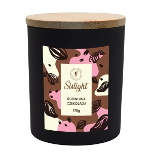 Świeca sojowa - Rubinowa Czekolada